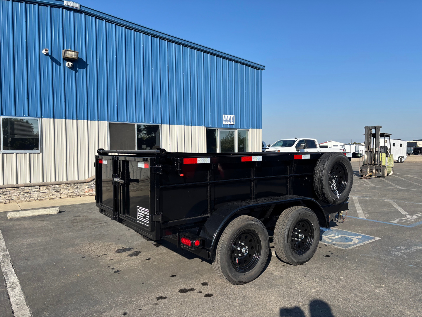 New 2025 TRU 5'x10'x2' Dump Trailer 7k