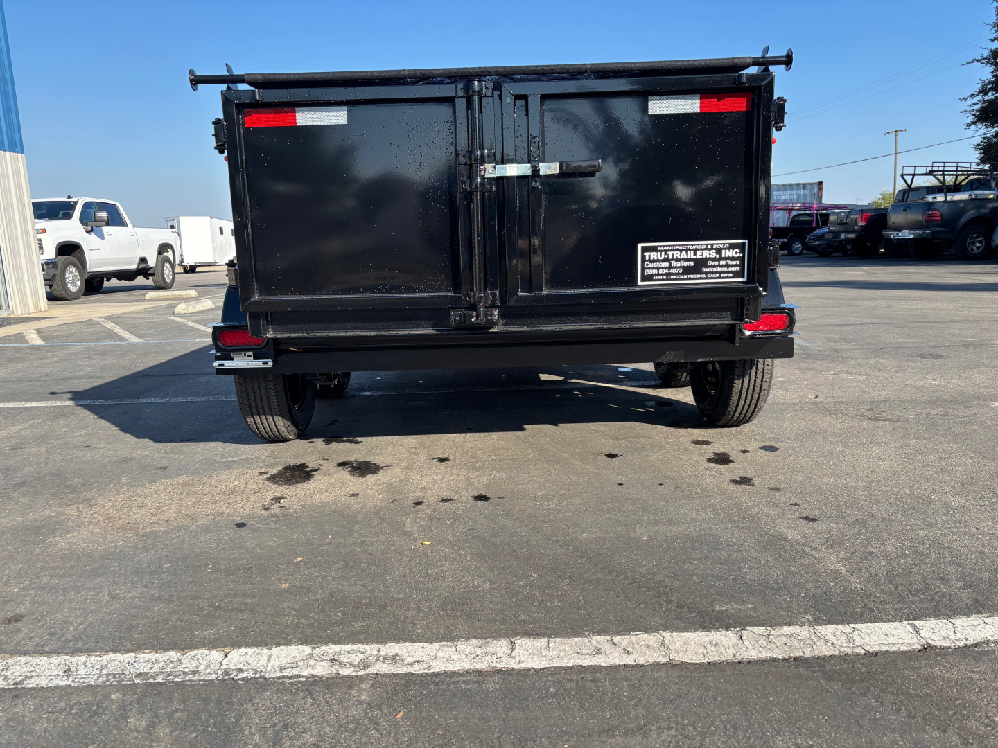 New 2025 TRU 5'x10'x2' Dump Trailer 7k