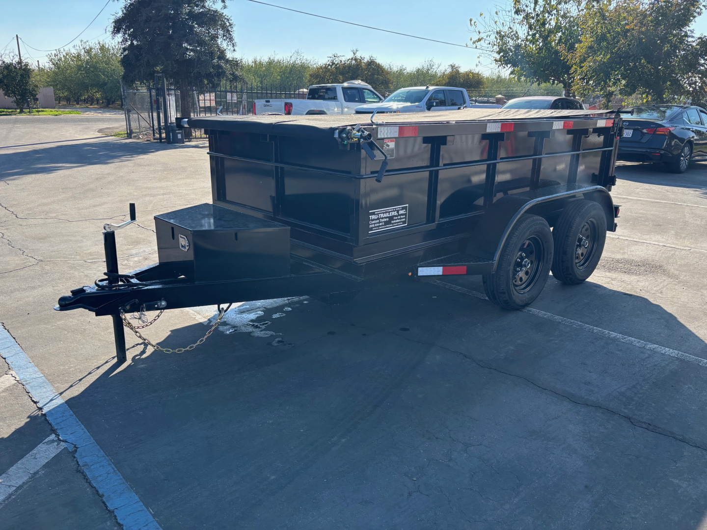 New 2025 TRU 5'x10'x2' Dump Trailer 7k