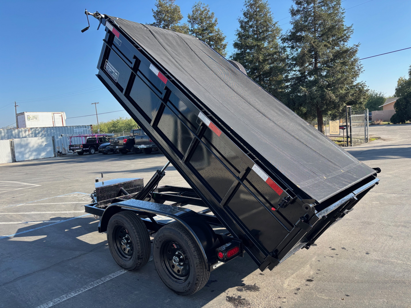New 2025 TRU 5'x10'x2' Dump Trailer 7k