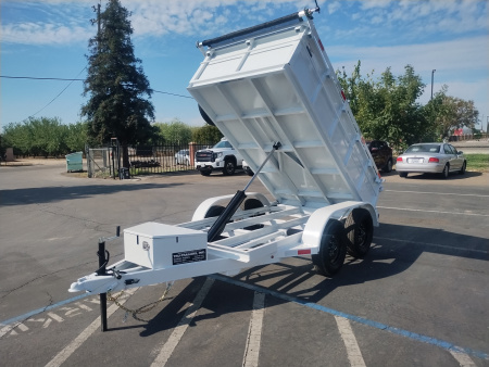 New 2025 TRU 5'x10'x2' Dump Trailer 7k