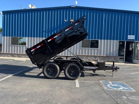New 2026 Iron Panther 5'x8'x2' Dump Trailer 7k GVWR