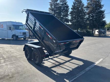 New 2026 Iron Panther 5'x8'x2' Dump Trailer 7k GVWR