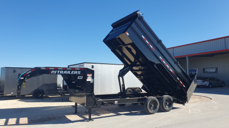 2026 PJ 83"x16' GN Tandem Axle Low Pro High Side Dump w/ 48" Sides – DM