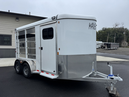 New 2026 Maverick 2 Horse High Side Bumper Pull