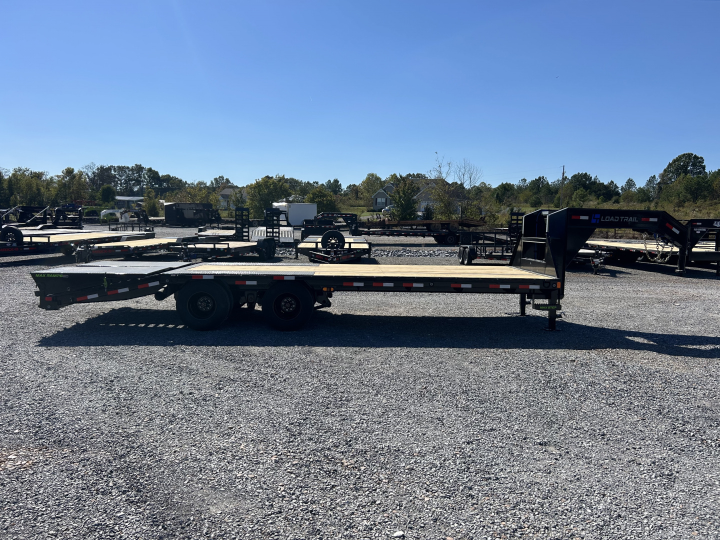 New 2026 Load Trail 102"x25' 24k Gooseneck Flatbed Trailer