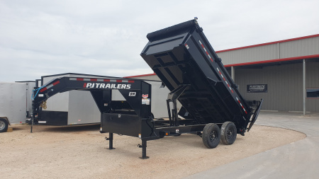 2026 PJ 83"x14' GN Tandem Axle Low Pro High Side Dump w/ 36" Sides – DM