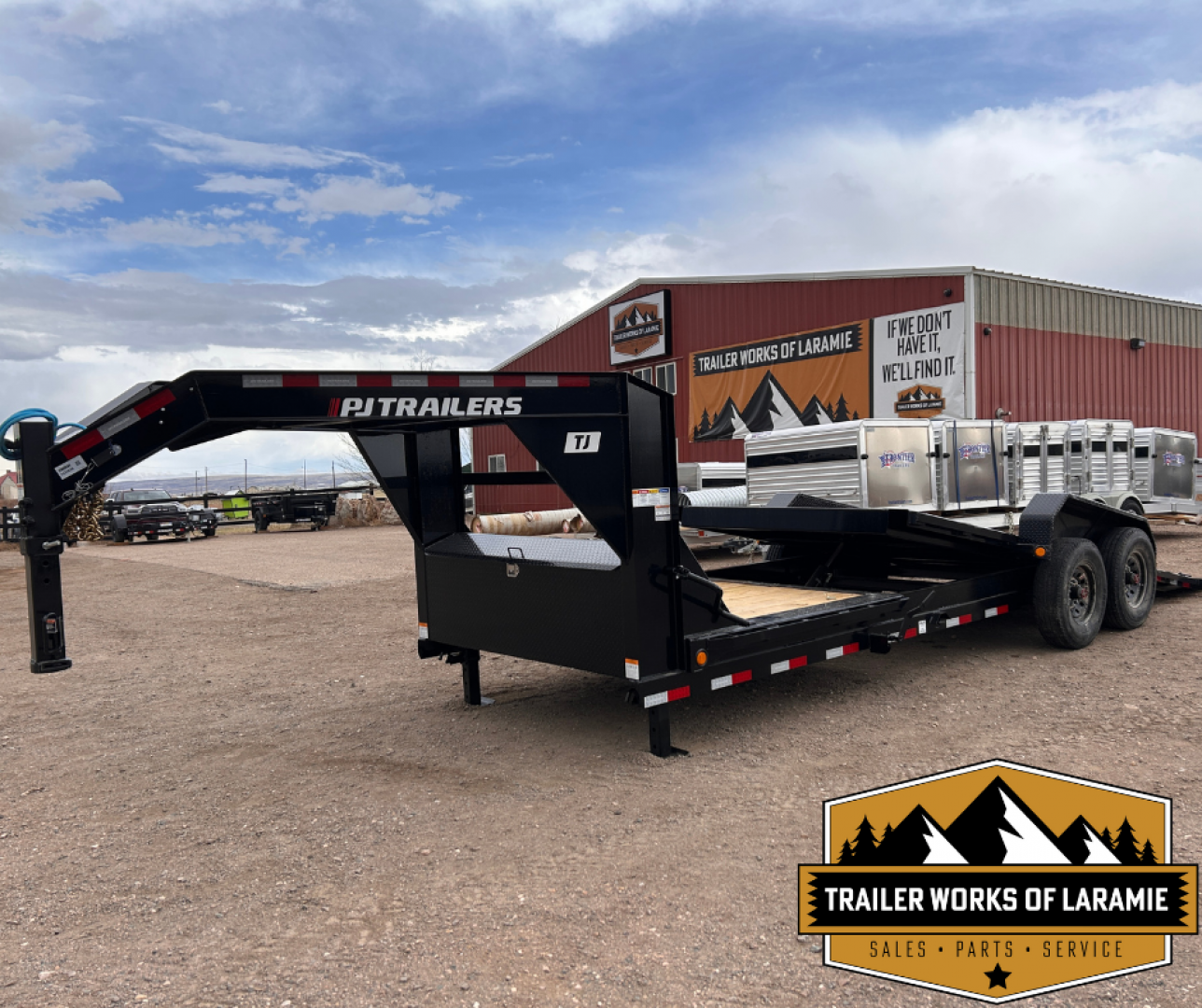 New 2026 PJ Trailers TJ (22') Goose Neck Tilt Equipment Trailer- 18K