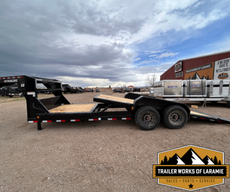 New 2026 PJ Trailers TJ (22') Goose Neck Tilt Equipment Trailer- 18K