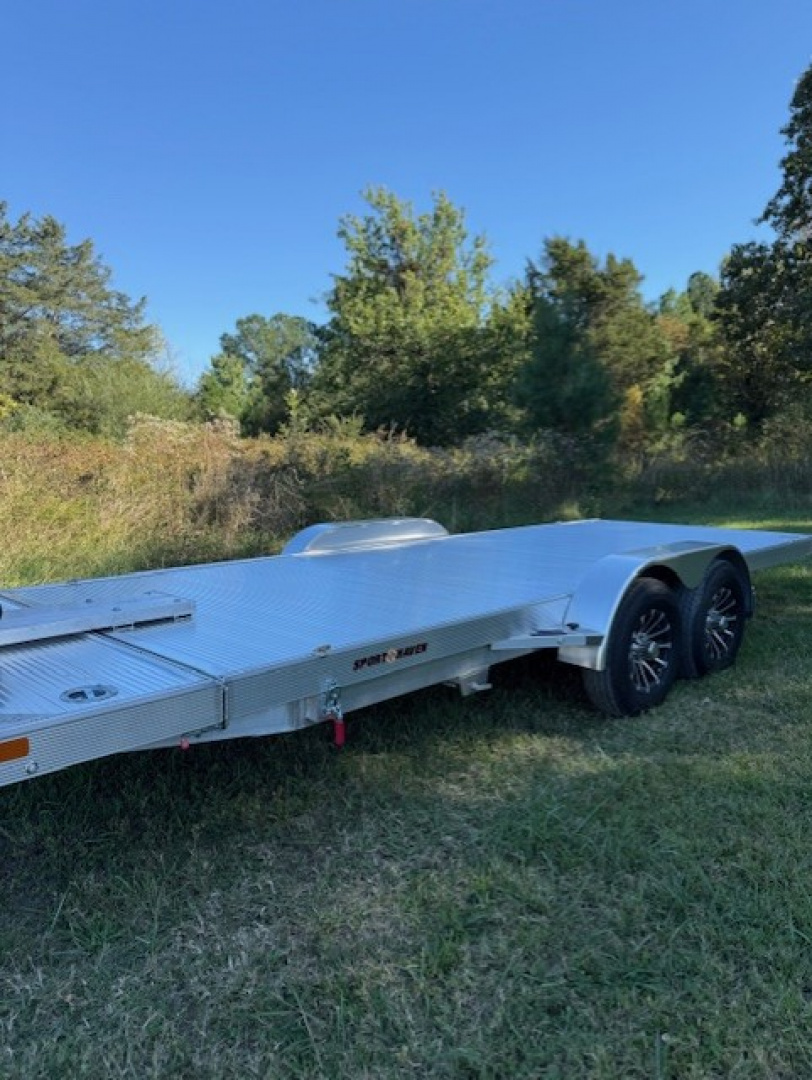 New 2026 Sport Haven 20' 10K Open Car Hauler Tilt Trailer