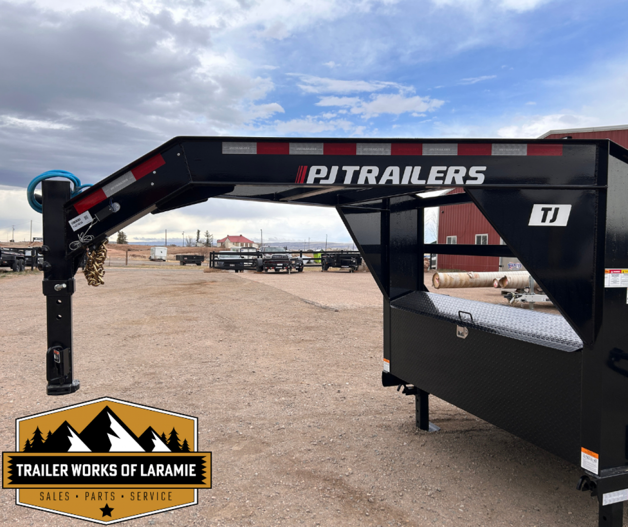 New 2026 PJ Trailers TJ (22') Goose Neck Tilt Equipment Trailer- 18K