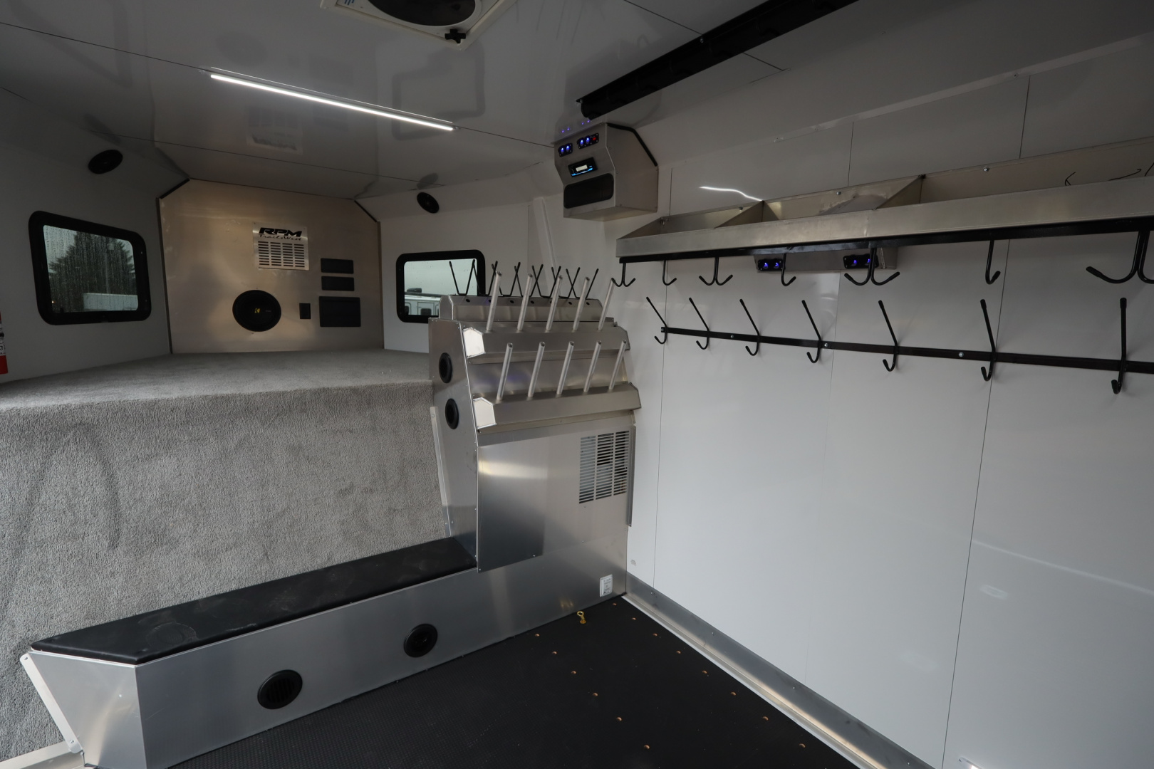 New 2026 Trails West RPM 28' Gooseneck Snowmobile Trailer