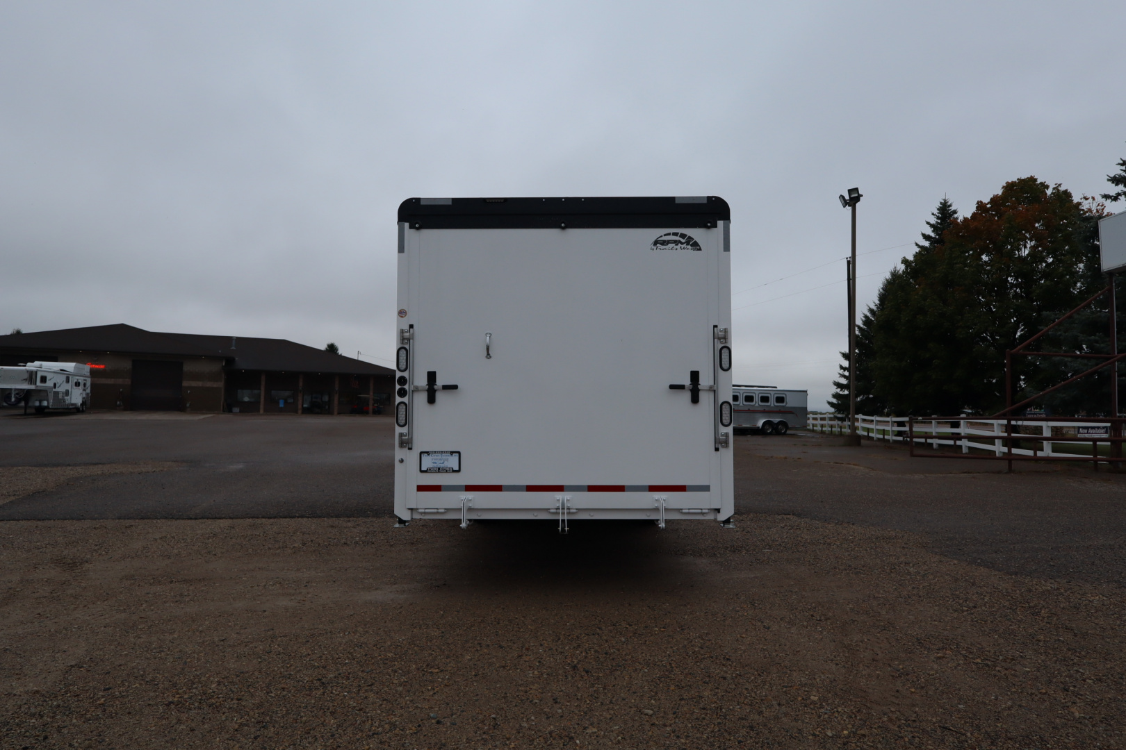 New 2026 Trails West RPM 28' Gooseneck Snowmobile Trailer