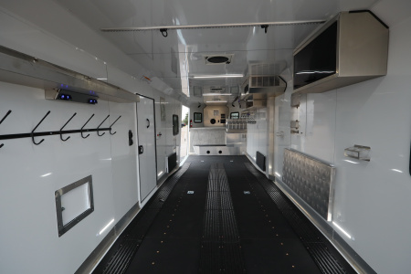 New 2026 Trails West RPM 28' Gooseneck Snowmobile Trailer