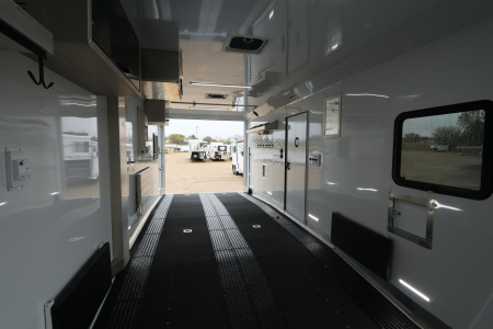 New 2026 Trails West RPM 28' Gooseneck Snowmobile Trailer