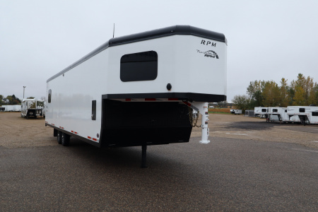 New 2026 Trails West RPM 28' Gooseneck Snowmobile Trailer