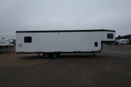 New 2026 Trails West RPM 28' Gooseneck Snowmobile Trailer