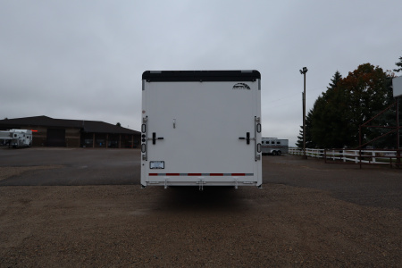 New 2026 Trails West RPM 28' Gooseneck Snowmobile Trailer