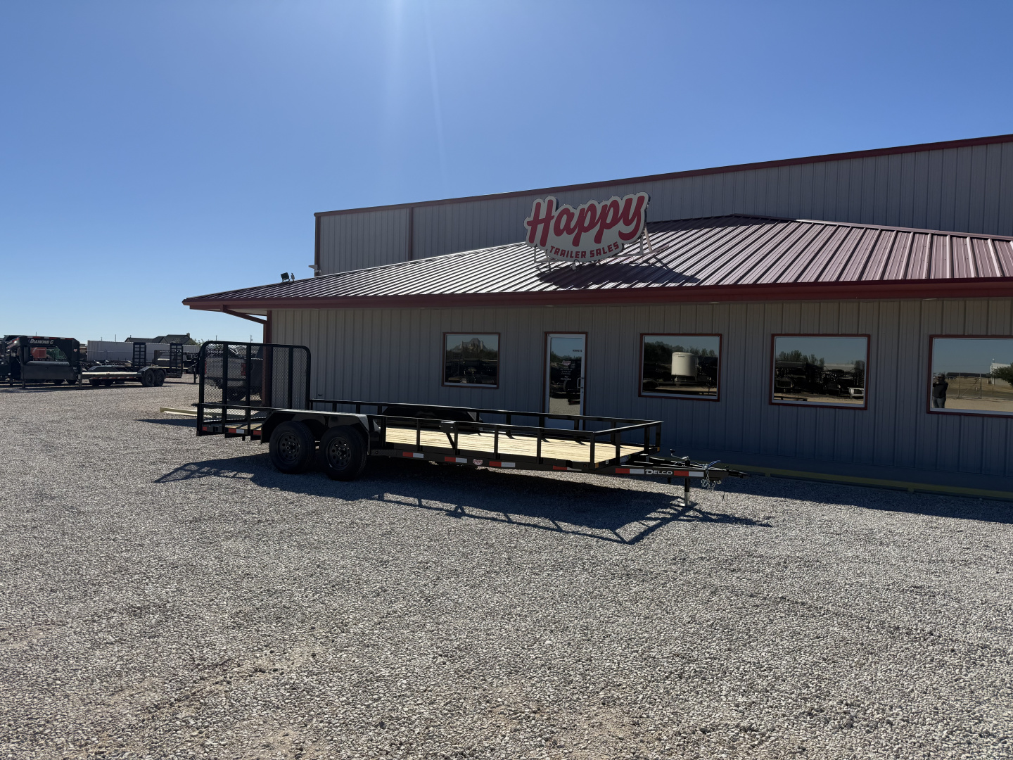 New 2026 Delco 83"x20' Tandem Axle Utility Trailer - U6