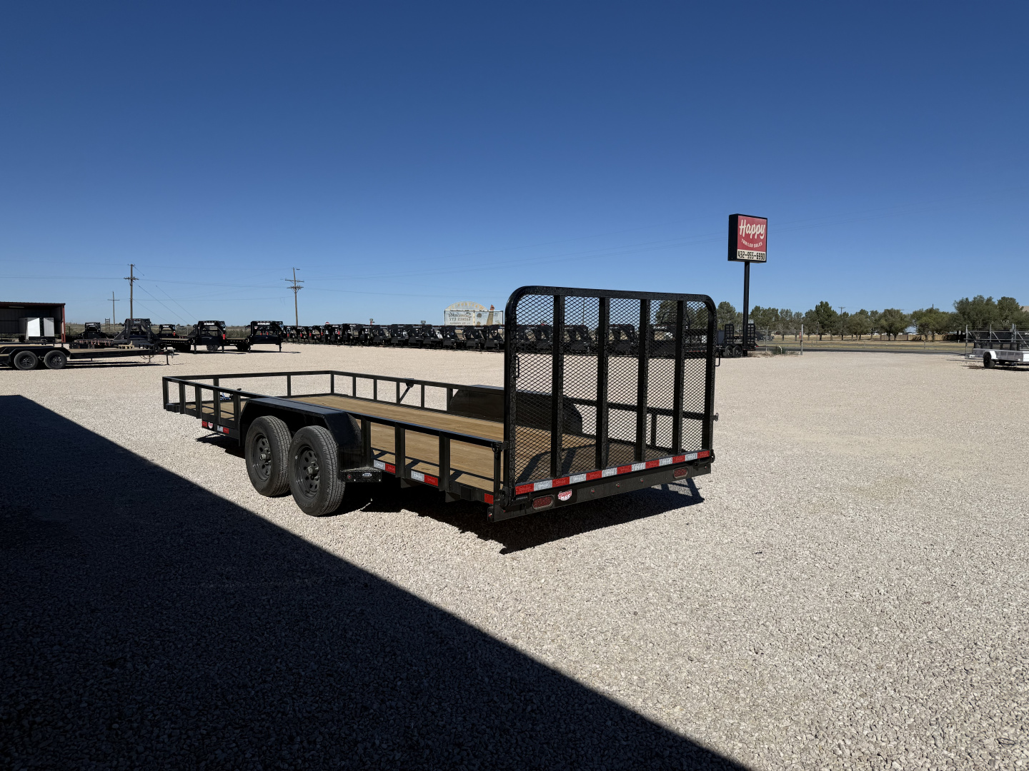 New 2026 Delco 83"x20' Tandem Axle Utility Trailer - U6