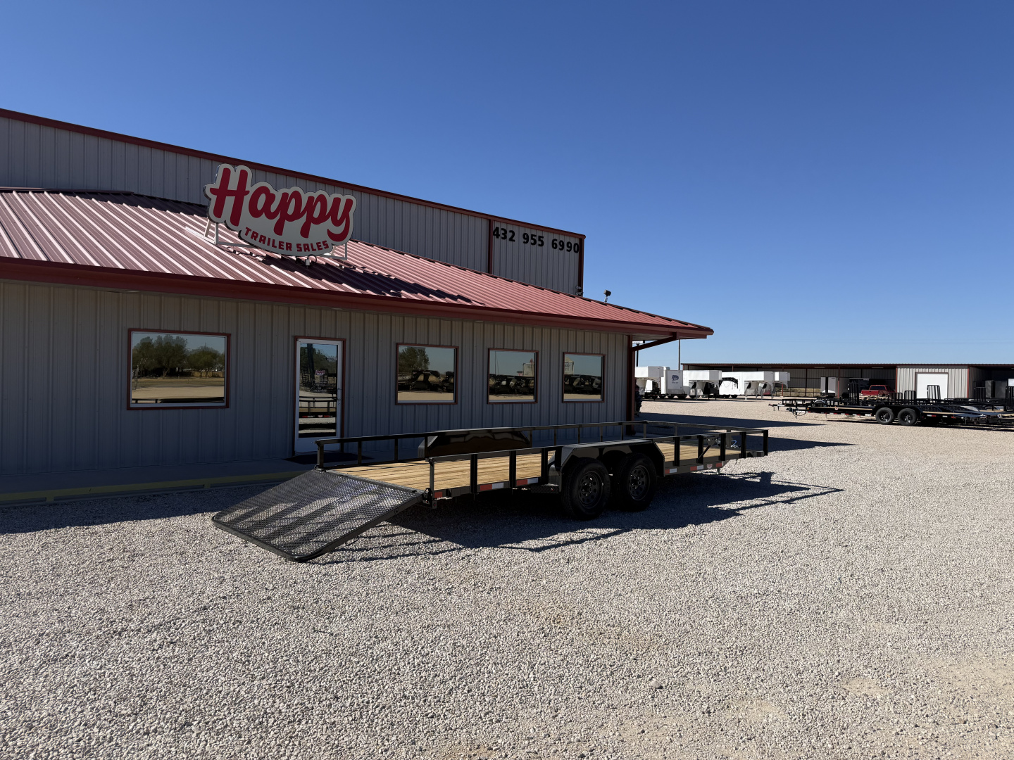 New 2026 Delco 83"x20' Tandem Axle Utility Trailer - U6