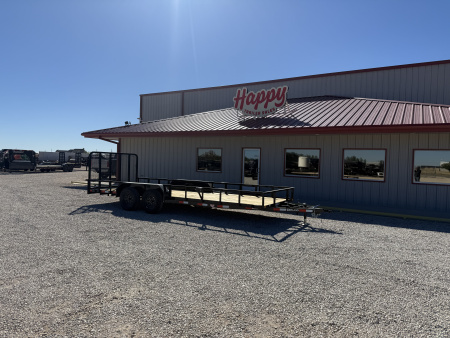 New 2026 Delco 83 x20' Tandem Axle Utility Trailer - U6