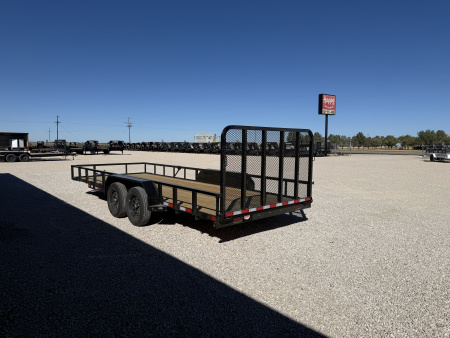 New 2026 Delco 83"x20' Tandem Axle Utility Trailer - U6
