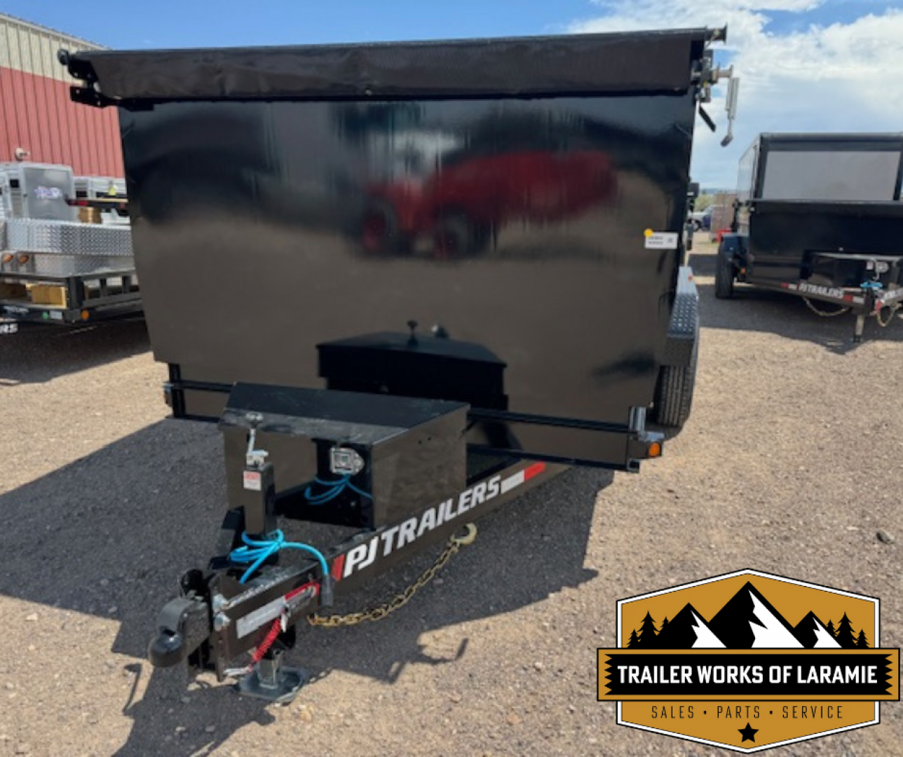 New 2026 PJ D7 DUMP TRAILER 7X14 14K BP- 4FT Sides