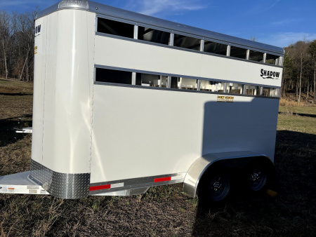 New 2026 Shadow 2 HORSE STABELITE Stock / Stock Combo Trailer