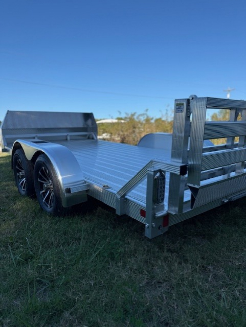 New 2026 Sport Haven 7x14 Aluminum Utility Trailer No Rails