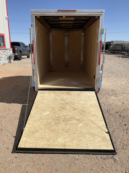 New 2026 Compass 5'x10' Enclosed Cargo Trailer - Indigo DLX