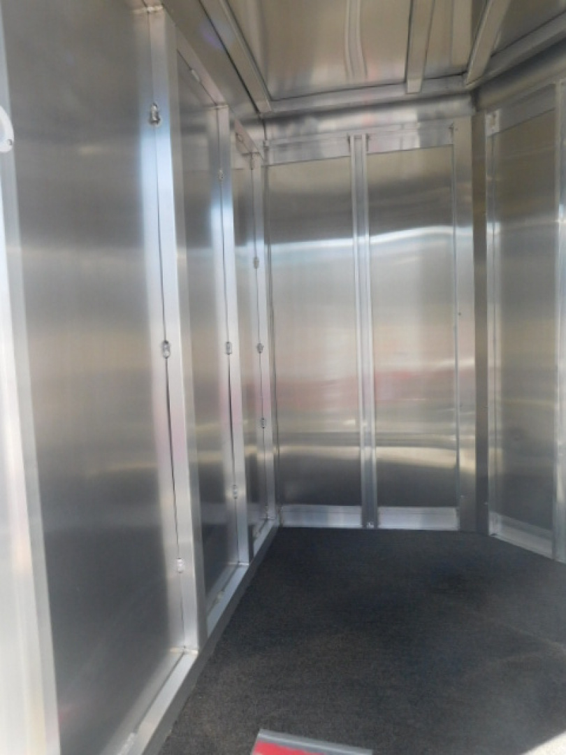 New 2026 Exiss Trailers 615W 6 Pen Mini Combo Stock Combo Trailer