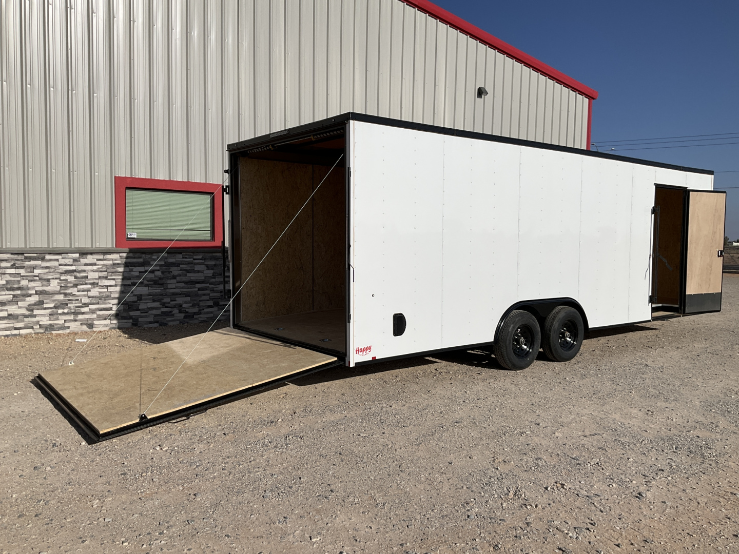 New 2026 Compass 8.5x20' Enclosed Cargo Trailer - Indigo DLX