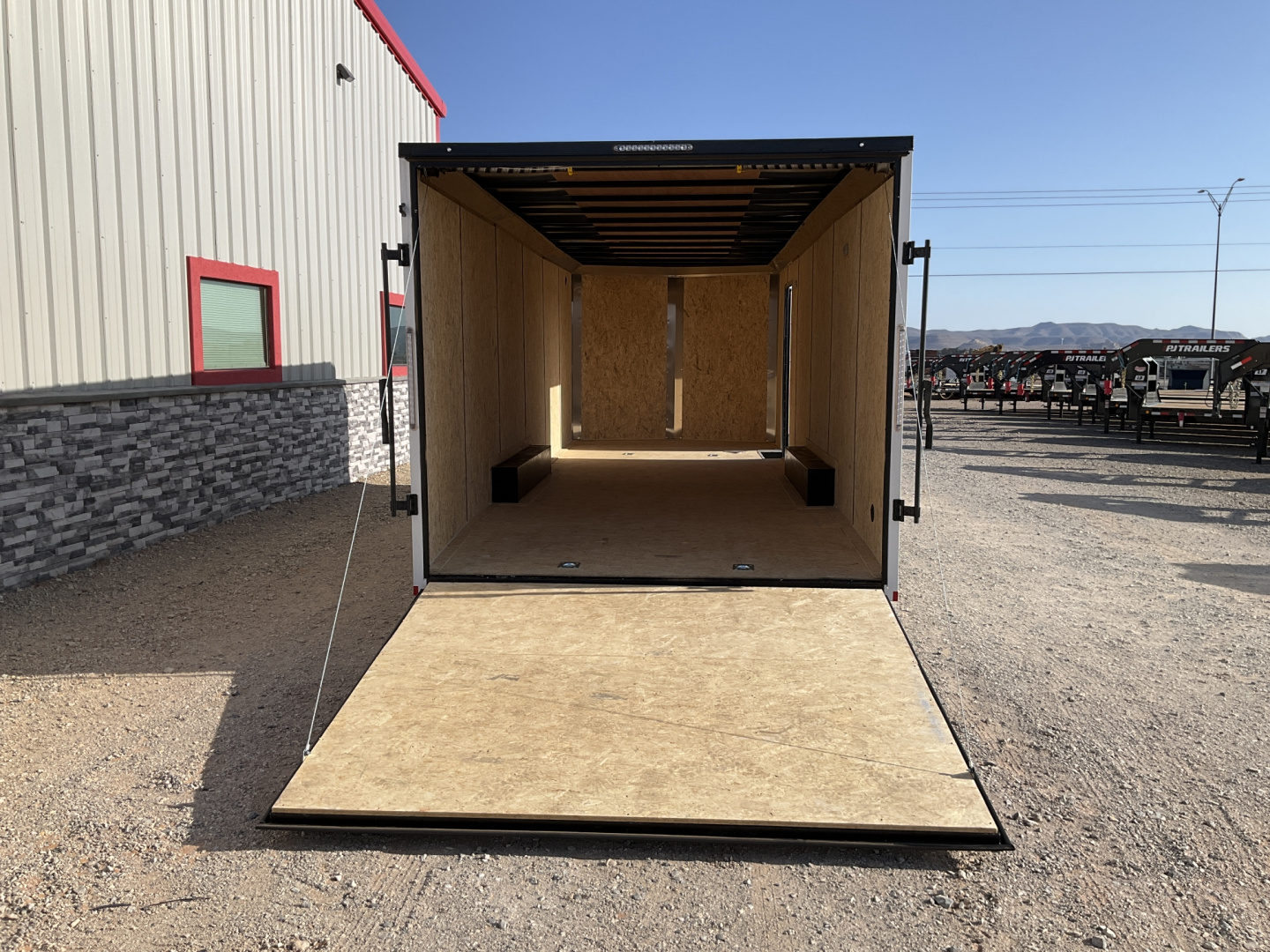 New 2026 Compass 8.5x20' Enclosed Cargo Trailer - Indigo DLX