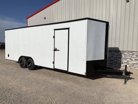 New 2026 Compass 8.5x20' Enclosed Cargo Trailer - Indigo DLX
