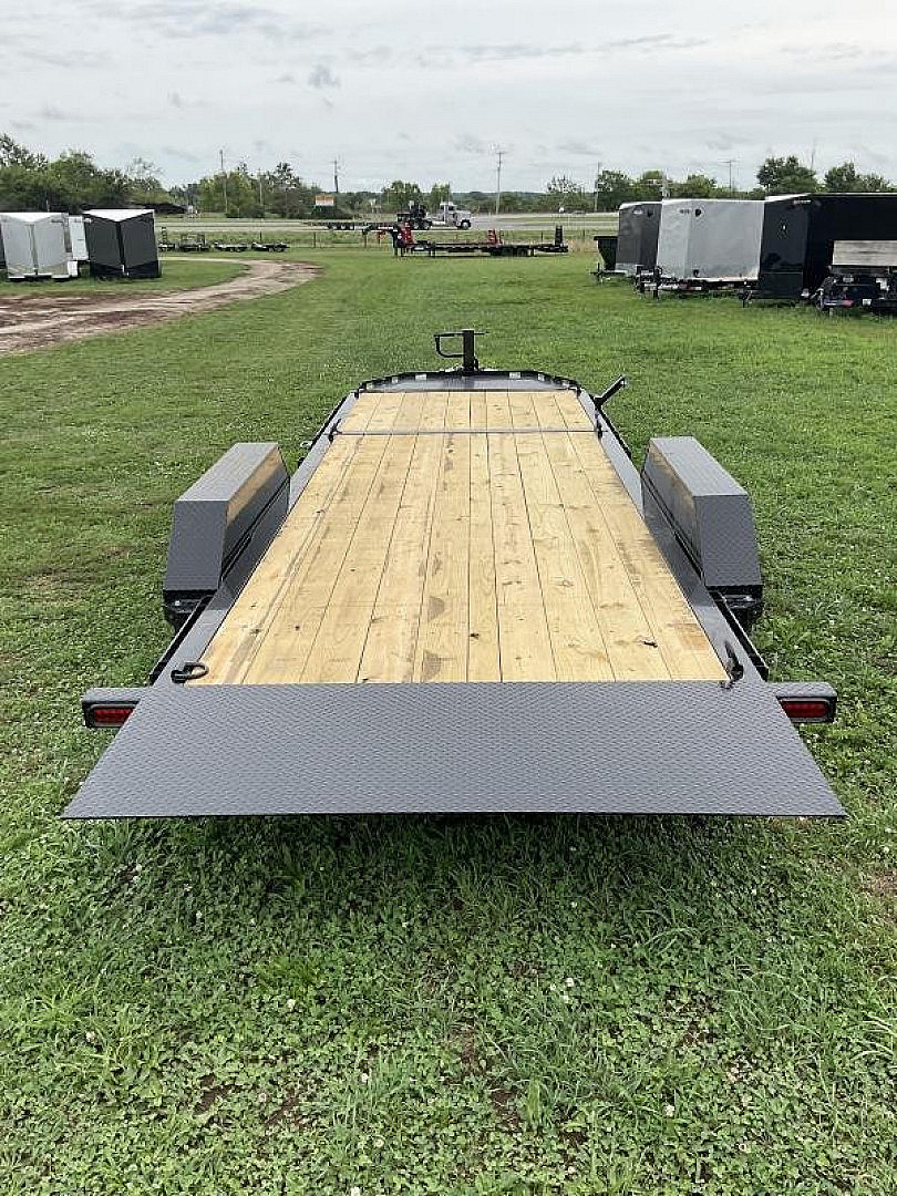 New 2026 Liberty 22' Tilt Trailer 8" I BEAM 15.4K (16' tilt +6' stationary) Tilt Trailer