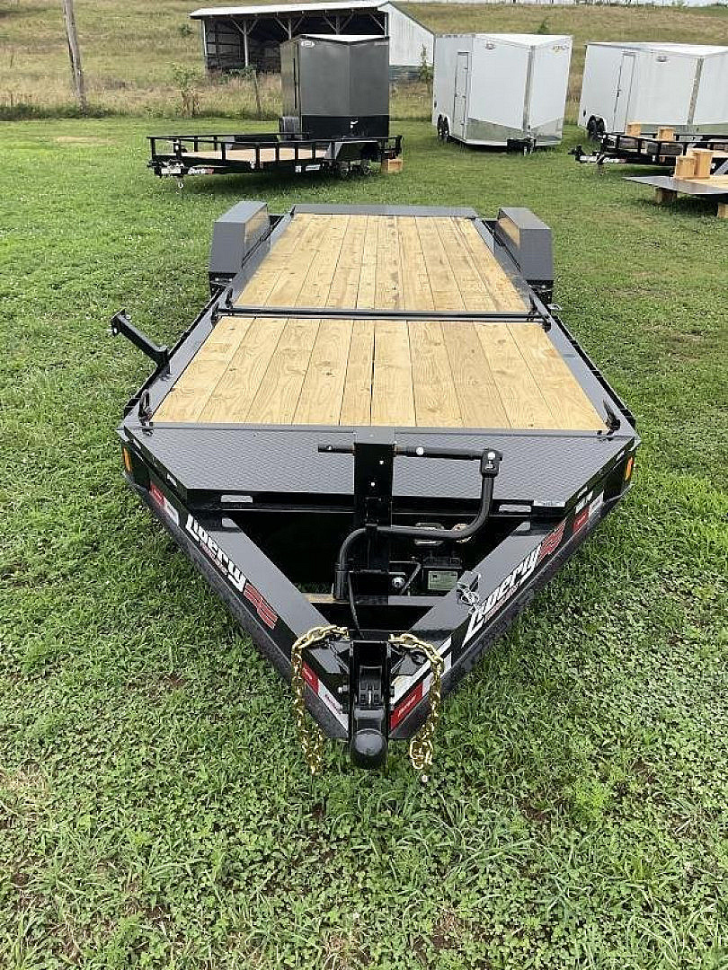 New 2026 Liberty 22' Tilt Trailer 8" I BEAM 15.4K (16' tilt +6' stationary) Tilt Trailer