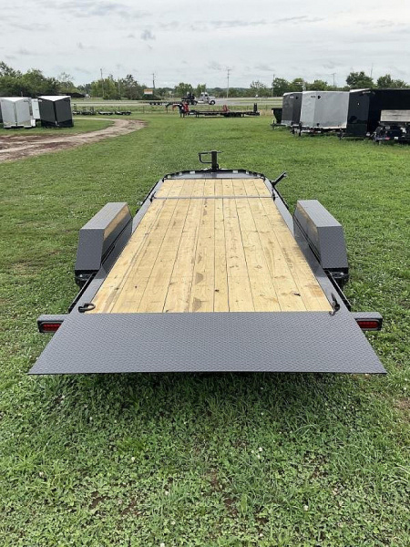 New 2026 Liberty 22' Tilt Trailer 8" I BEAM 15.4K (16' tilt +6' stationary) Tilt Trailer