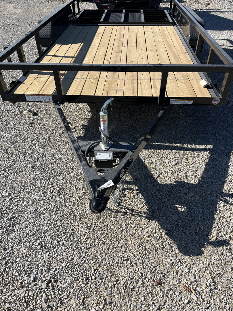 New 2026 Sure-Trac 7 X 14 TUBE TOP 7K Utility Trailer