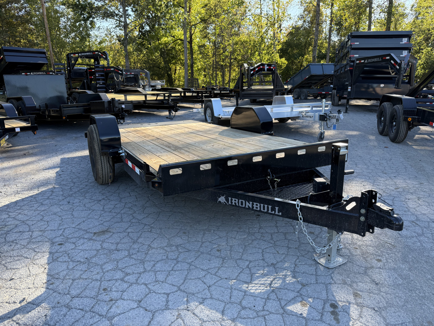 New 2026 Iron Bull TSB 80X12 SA TILT Equipment Trailer