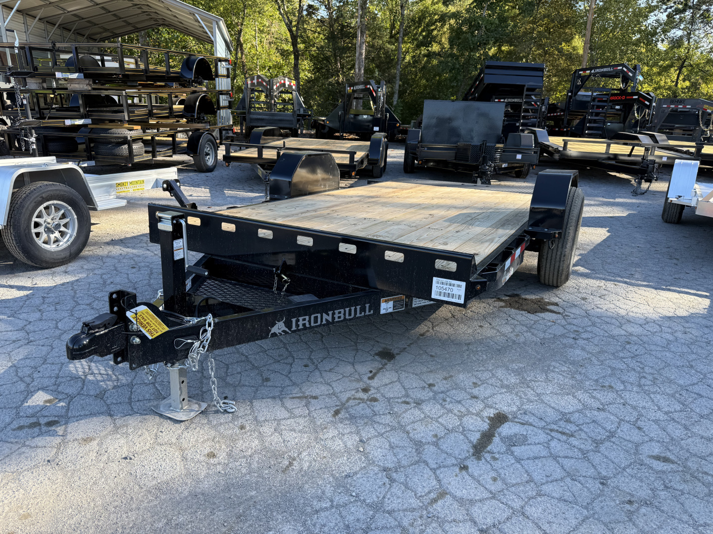 New 2026 Iron Bull TSB 80X12 SA TILT Equipment Trailer