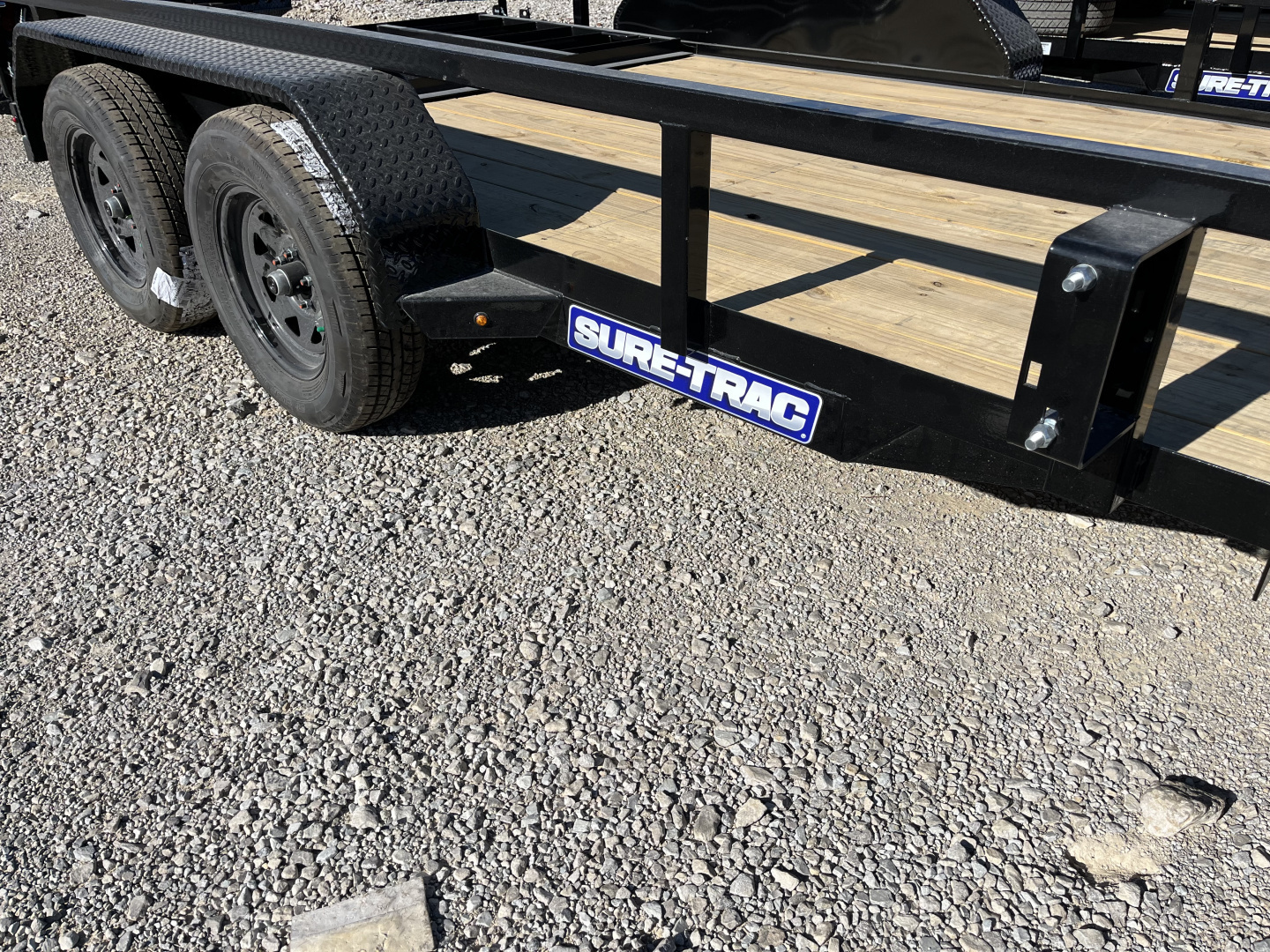 New 2026 Sure-Trac 7 X 14 TUBE TOP 7K Utility Trailer