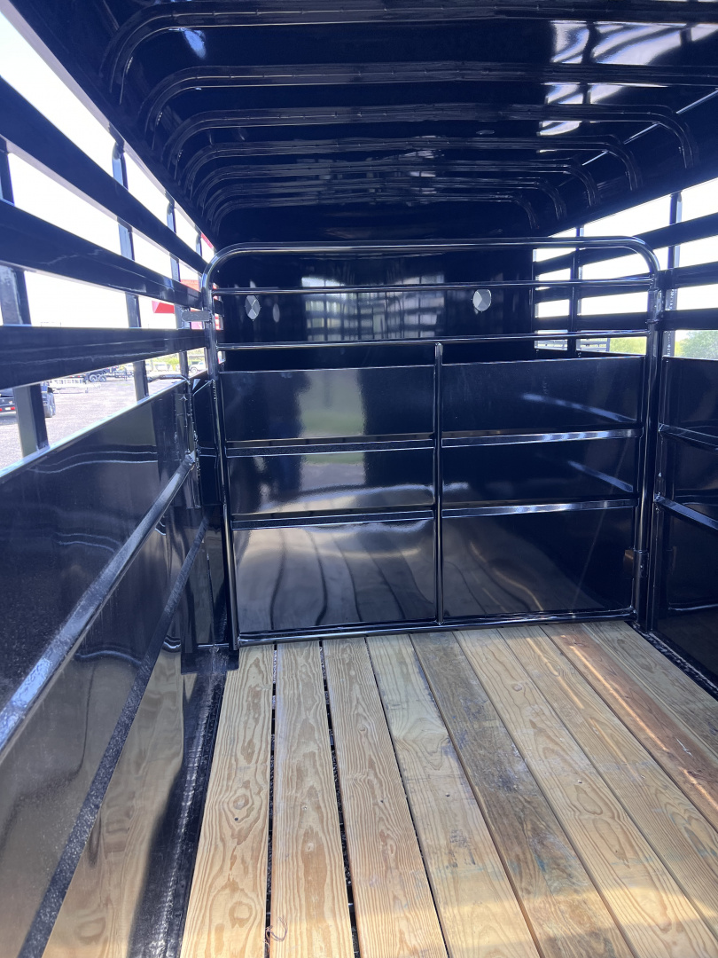New 2026 Delco Trailers 6x16ft BP Livestock Trailer