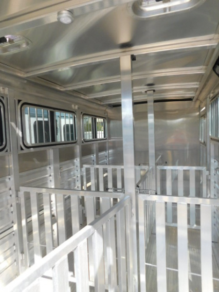 Used 2025 Exiss Trailers 615W Mini Combo 6 Pen Stock Combo Trailer