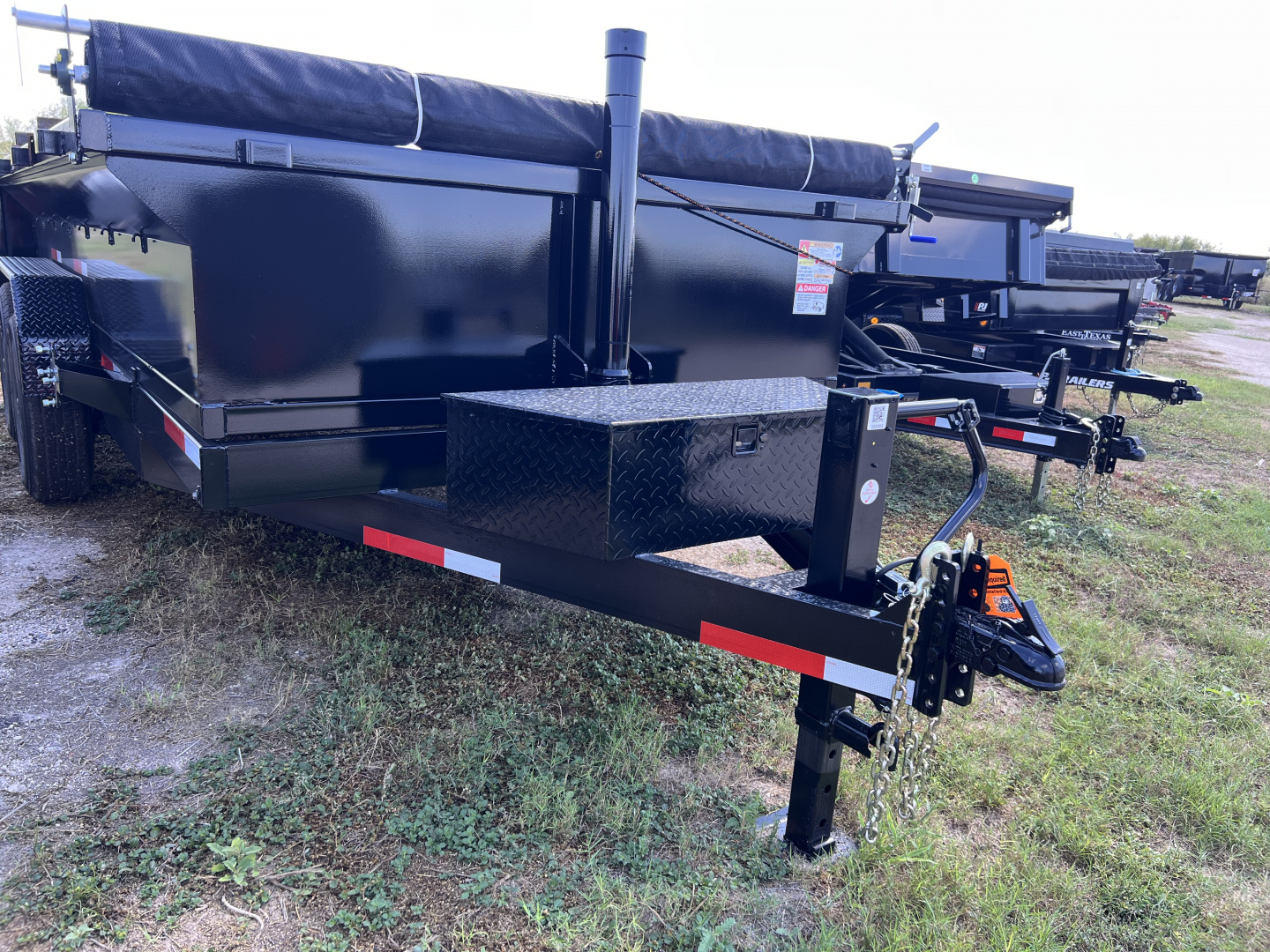 New 2026 Texas Pride Trailers 7x14ft Dump Trailer 2ft Walls