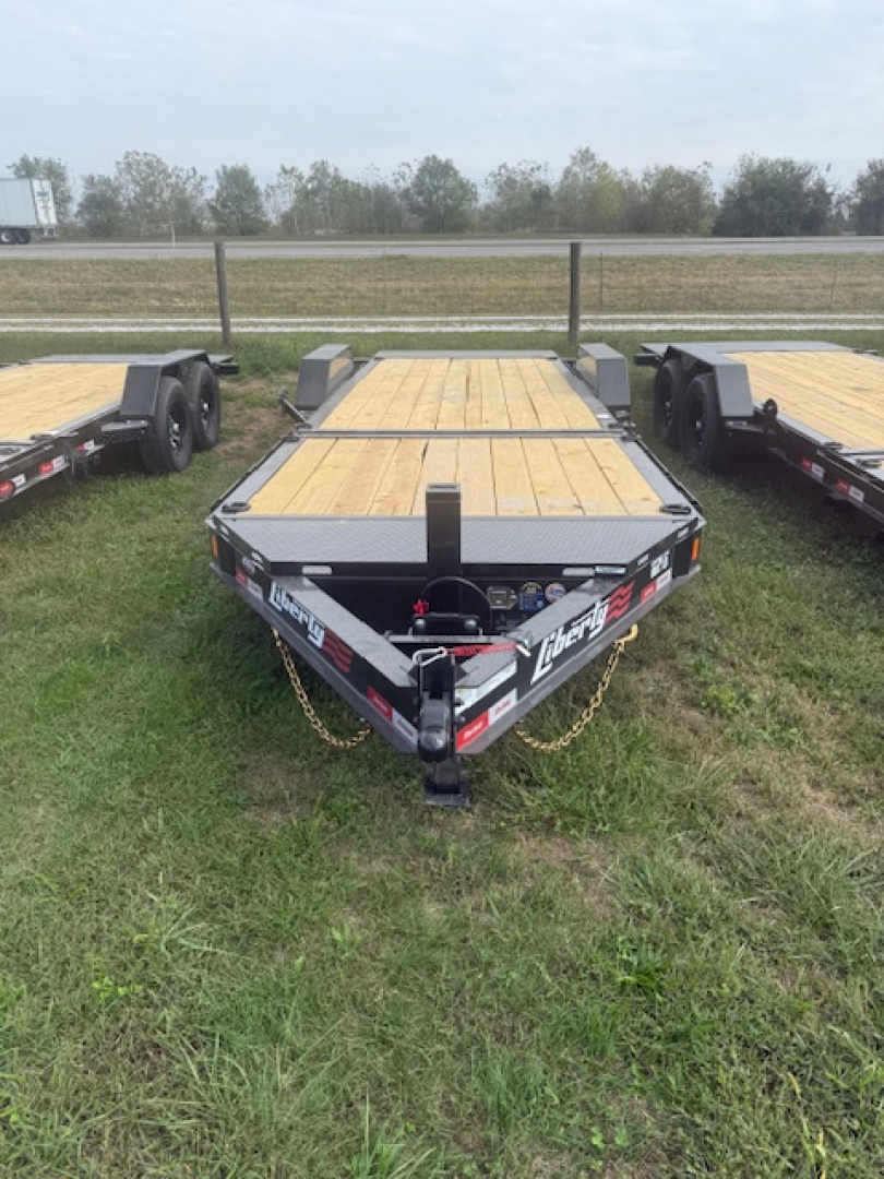 New 2026 Liberty 22' Tilt 16K w/ HYDRAULIC JACK & TILT 8" I BEAM (16' tilt +6' stationary) Tilt Trailer