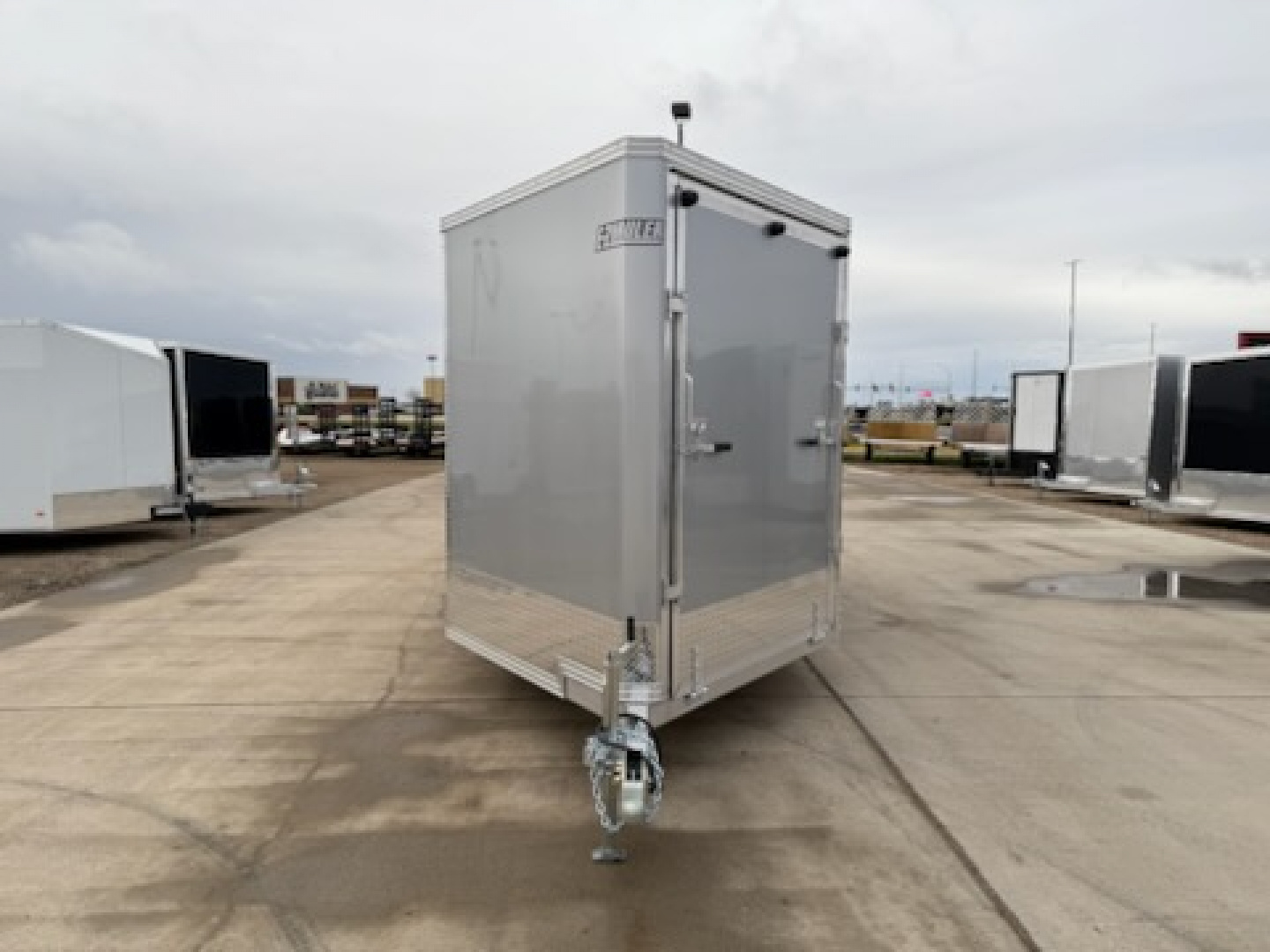 New 2026 E-Z Hauler EZES7X14+5-XLT PRO Snowmobile Trailer/ Enclosed Trailer