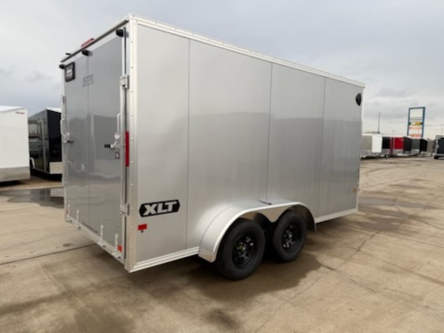 New 2026 E-Z Hauler EZES7X14+5-XLT PRO Snowmobile Trailer/ Enclosed Trailer