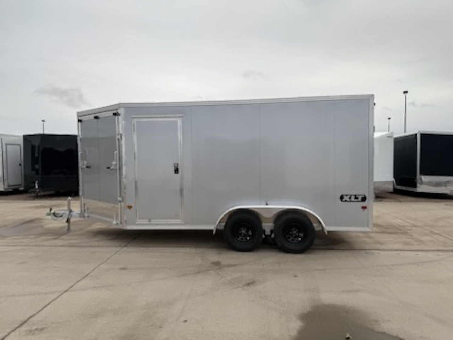 New 2026 E-Z Hauler EZES7X14+5-XLT PRO Snowmobile Trailer/ Enclosed Trailer