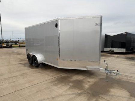 New 2026 E-Z Hauler EZES7X14+5-XLT PRO Snowmobile Trailer/ Enclosed Trailer